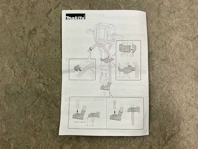 Makita - 197172-1 - stofafzuighulpstuk (2x) - afbeelding 3 van  5