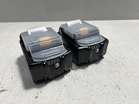 Makita - 3ah 18v - batteries and chargers (2x) - afbeelding 2 van  3