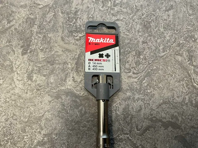 Makita - b-11950 - p4s sds-plus boor ø14x450 mm (5x) - afbeelding 5 van  6