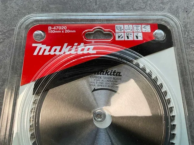 Makita - b-47020 - cirkelzaagblad ø150 mm (7x) - afbeelding 3 van  4