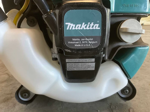 Makita - bhx2501 - 4-takt bladblazer 25,4 cc - afbeelding 5 van  7