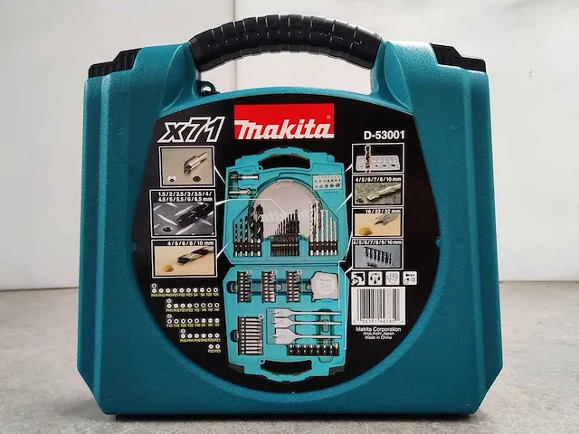 Makita - d-53001 - gereedschapsset 71-delig - afbeelding 5 van  7