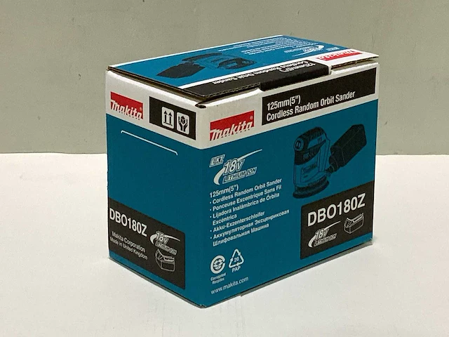 Makita - dbo180z - schuurmachine - afbeelding 3 van  4