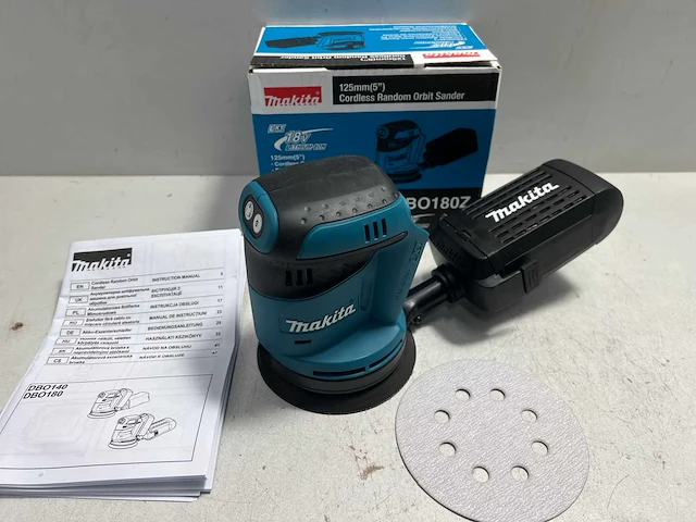 Makita - dbo180z - schuurmachine - afbeelding 1 van  2