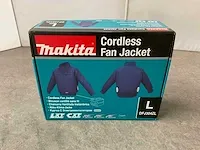 Makita - dfj304zl - 18v lxt lithium-ion draadloze ventilatorjas - jas (5x) - afbeelding 2 van  6