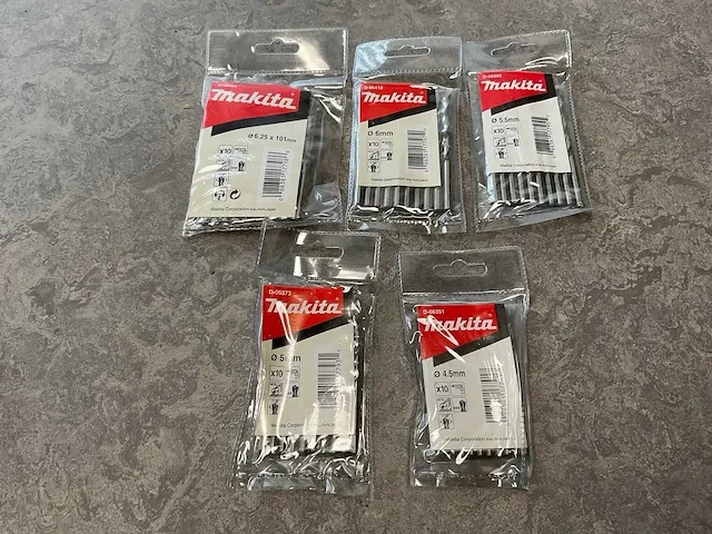 Makita - diverse hss - metaalborenset 25-delig - afbeelding 6 van  9