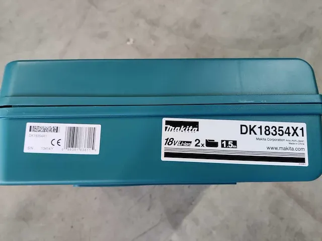 Makita - dk183554x1 - combi kit schroefboormachine - afbeelding 5 van  10