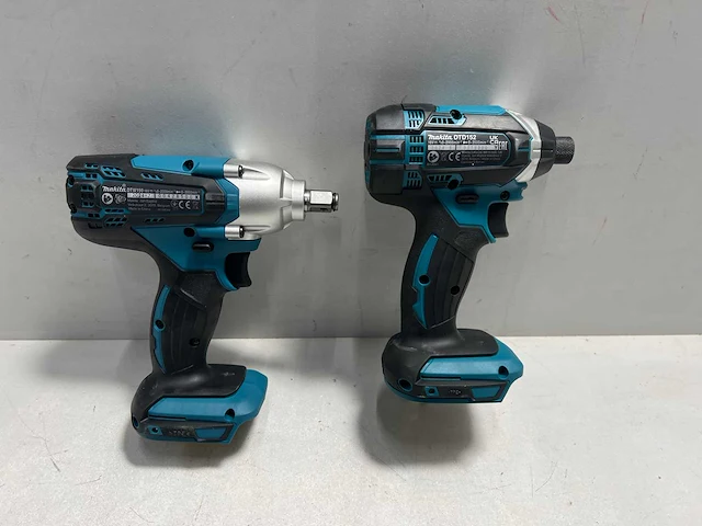 Makita - dtd152 + dtw190 - accu slagschroevendraaier en schroef/boormachine - afbeelding 2 van  4