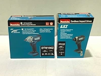 Makita - dtd152 + dtw190 - accu slagschroevendraaier en schroef/boormachine - afbeelding 4 van  4