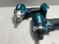 Makita - dtd152 + dtw190 - accu slagschroevendraaier en schroef/boormachine - afbeelding 3 van  4