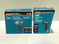 Makita - dtd152 + dtw190 - accu slagschroevendraaier en schroef/boormachine - afbeelding 4 van  4