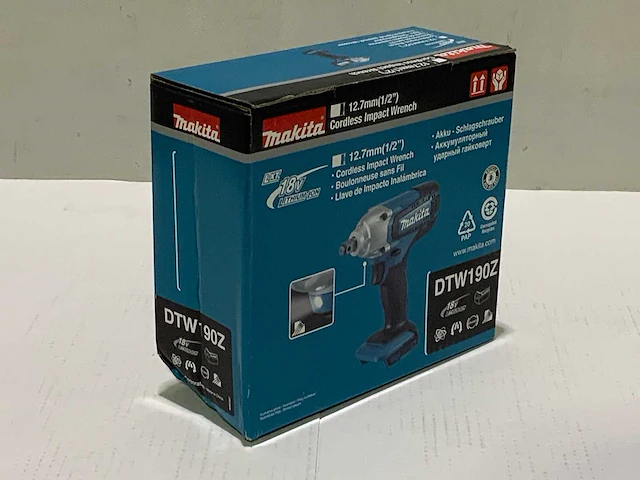 Makita - dtw190z - accu slagmoersleutel - afbeelding 3 van  4