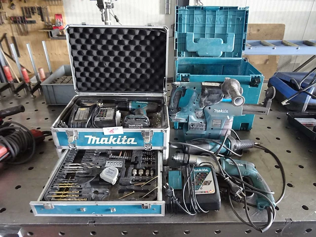 Makita - gereedschap (4x) - afbeelding 1 van  5
