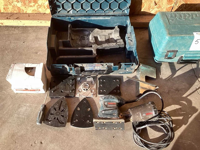Makita - n1923bk - makita schaafmachine en bosch schuurmachine - afbeelding 8 van  15