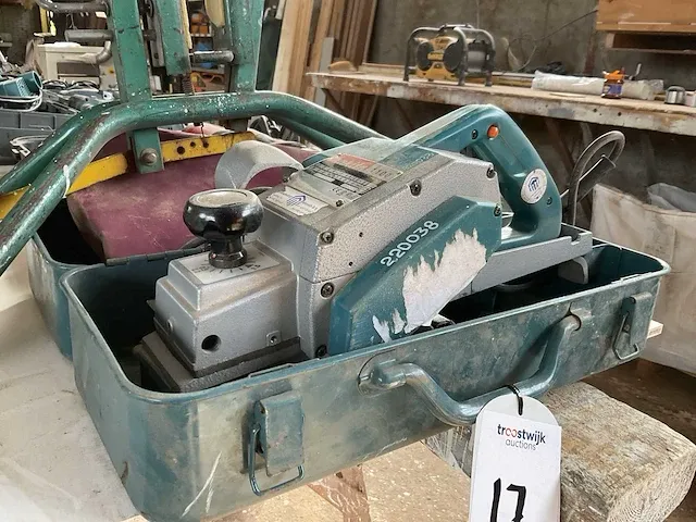 Makita 1100 schaafmachine - afbeelding 2 van  4