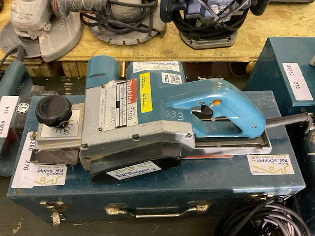 Makita 1100 schaafmachine - afbeelding 2 van  4