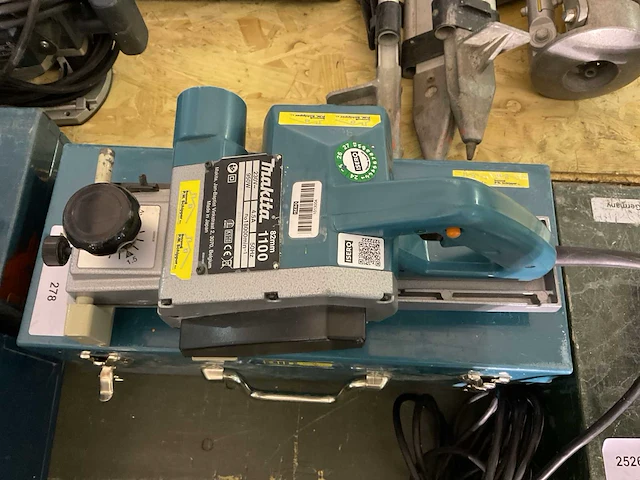 Makita 1100 schaafmachine - afbeelding 2 van  4