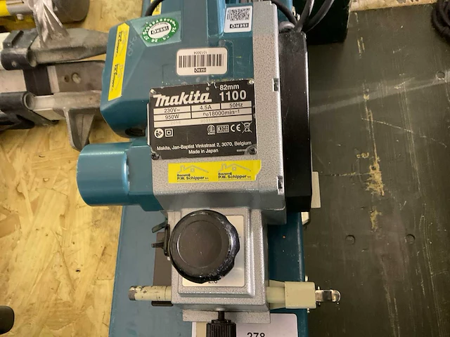 Makita 1100 schaafmachine - afbeelding 4 van  4