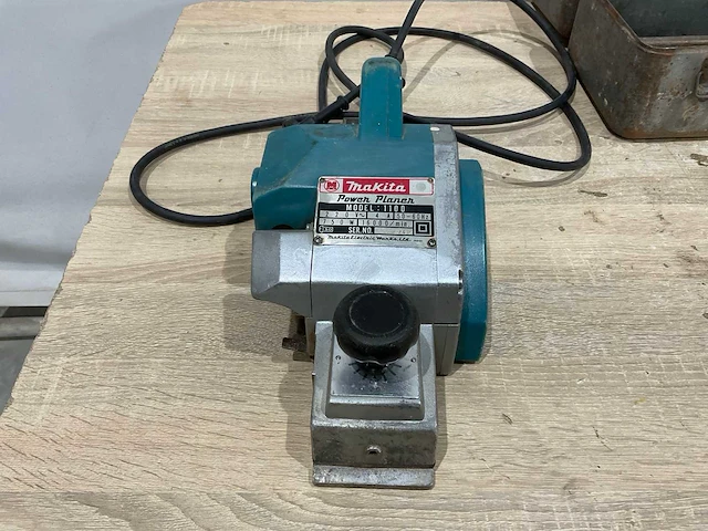 Makita 1100 schaafmachine - afbeelding 4 van  7