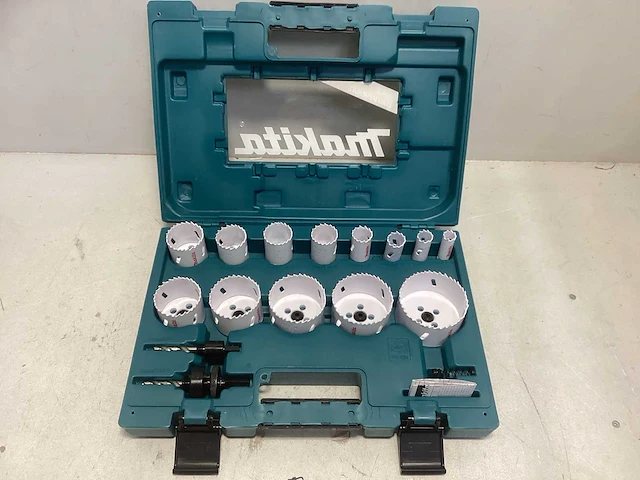 Makita 16 delige gatenzaagset - afbeelding 1 van  2
