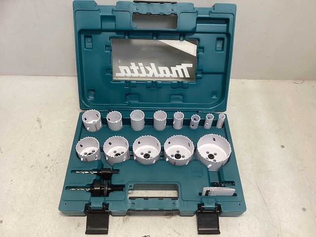 Makita 16 delige gatenzaagset - afbeelding 1 van  2