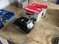Makita 18v 6.0ah li-ion bl1860b accu (3x) - afbeelding 1 van  4