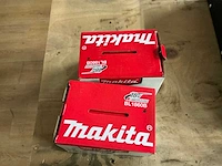 Makita 18v 6.0ah li-ion bl1860b accu (3x) - afbeelding 3 van  4
