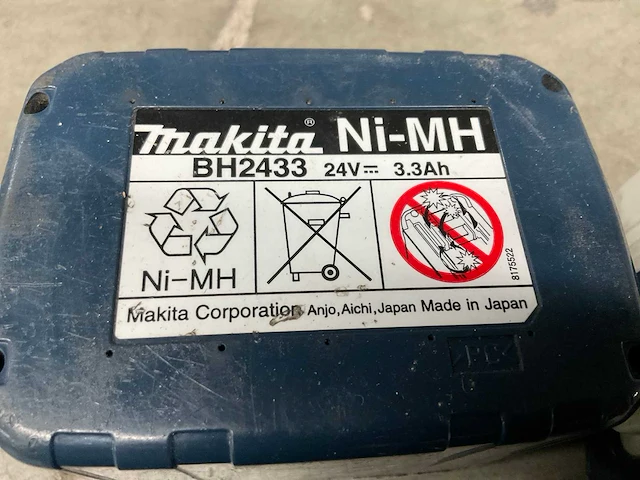 Makita 24v ni-mh accu (2x) - afbeelding 2 van  3
