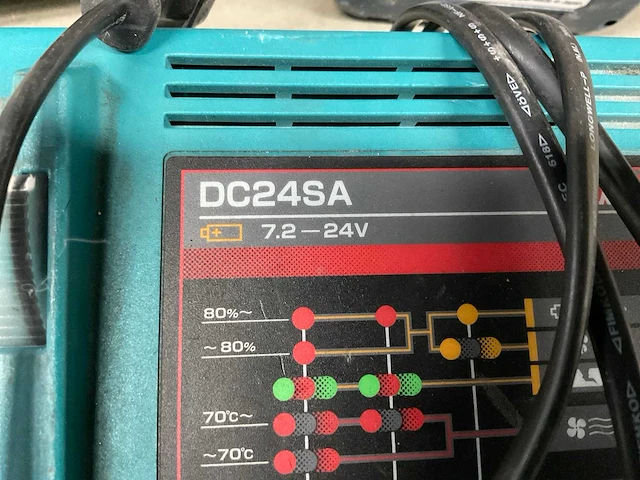 Makita 24v ni-mh accu (2x) - afbeelding 3 van  3
