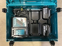 Makita 2x accu en 1x lader in systainer - afbeelding 2 van  3