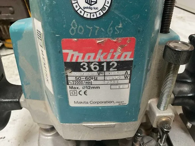 Makita 3612 bovenfrees - afbeelding 3 van  3
