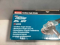 Makita 40v max haakse slijper 125 mm x-lock - afbeelding 3 van  4