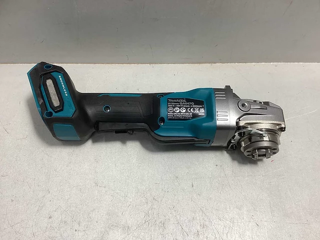 Makita 40v max haakse slijper 125 mm x-lock - afbeelding 4 van  4