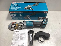 Makita 40v max haakse slijper 125 mm x-lock - afbeelding 1 van  4