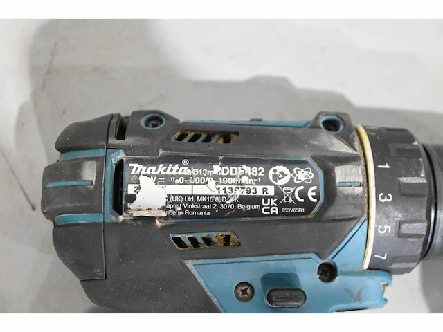 Makita 5-delige 18v accu gereedschapsset - afbeelding 11 van  12