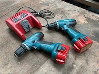 Makita 6261d boormachine set - afbeelding 1 van  5