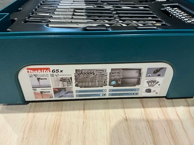 Makita 65-delig gereedschapskoffer - afbeelding 5 van  5