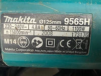 Makita 9565h haakse slijpmachine - afbeelding 3 van  3