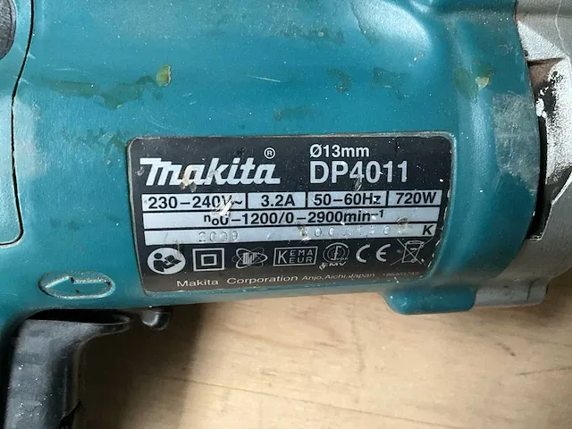 Makita 9609 hb / dp4011 haakseslijper & boormachine - afbeelding 7 van  7