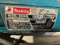 Makita 9609hb haakse slijpmachine - afbeelding 3 van  3