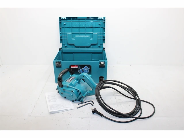 Makita 9741j borstelmachine / structuurschuurmachine 860w in mbox voor hout & metaalbewerking - afbeelding 5 van  5