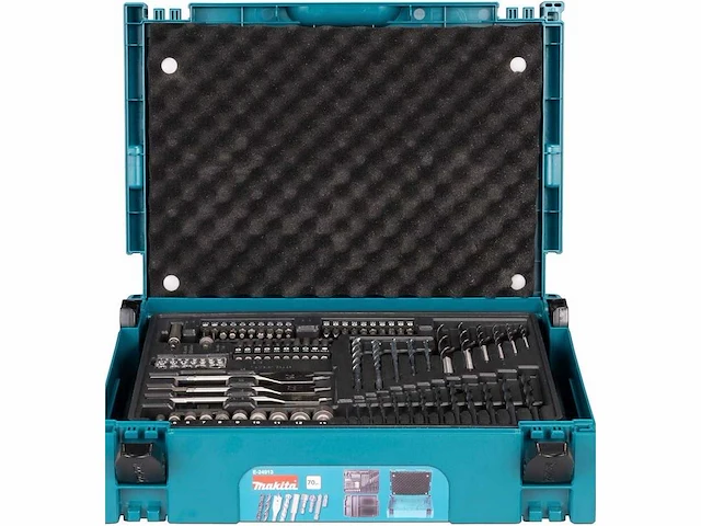 Makita accessoires 70-delige boor-en schroefbits set | in m-box 1 koffer - e-24913 - afbeelding 1 van  4
