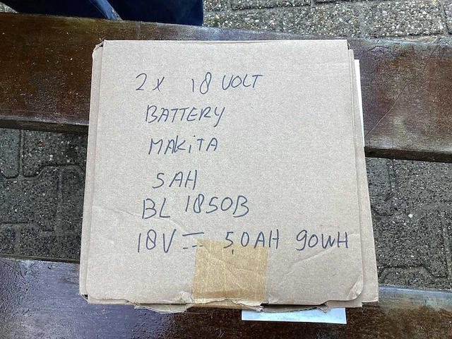 Makita accu (2x) - afbeelding 4 van  4