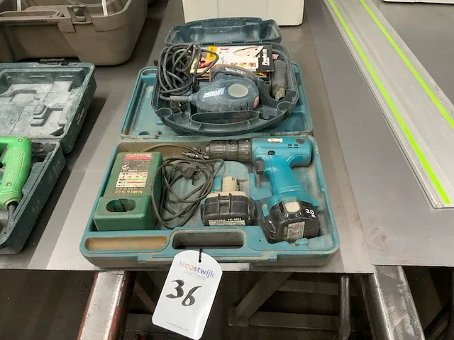 Makita accu boormachine - afbeelding 1 van  3