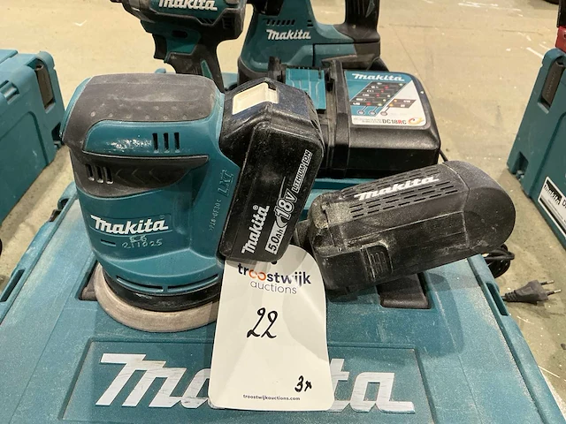 Makita accugereedschap (3x) - afbeelding 2 van  8
