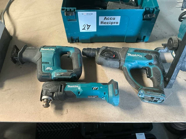 Makita accugereedschap (3x) - afbeelding 3 van  8