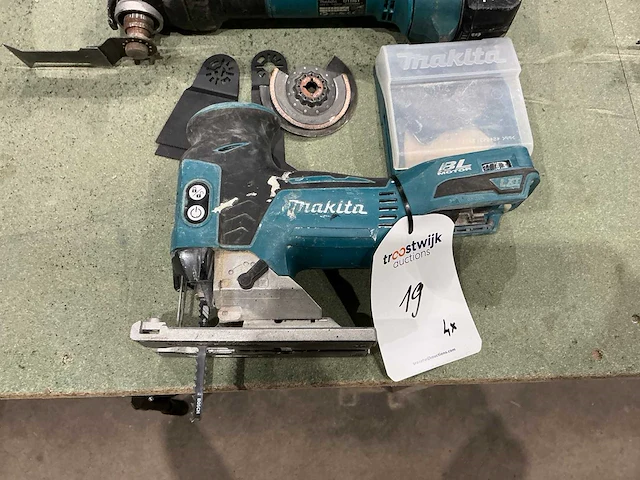 Makita accugereedschap (4x) - afbeelding 2 van  9