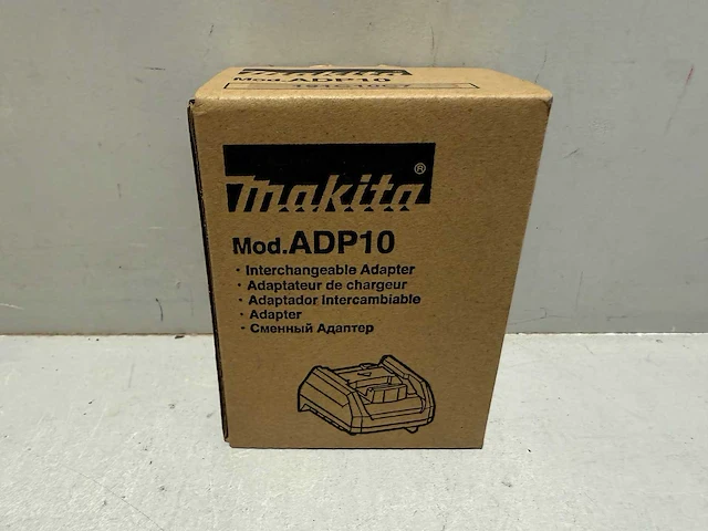 Makita adp10 xgt – adaptor xgt-lxt 191c10-7 - afbeelding 1 van  1