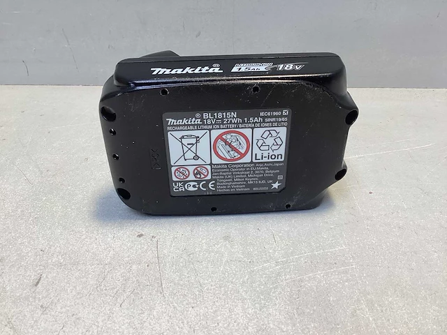 Makita bl1815n accu 18v - afbeelding 5 van  5