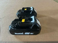 Makita bl1815n lxt accu (2x) - afbeelding 1 van  4